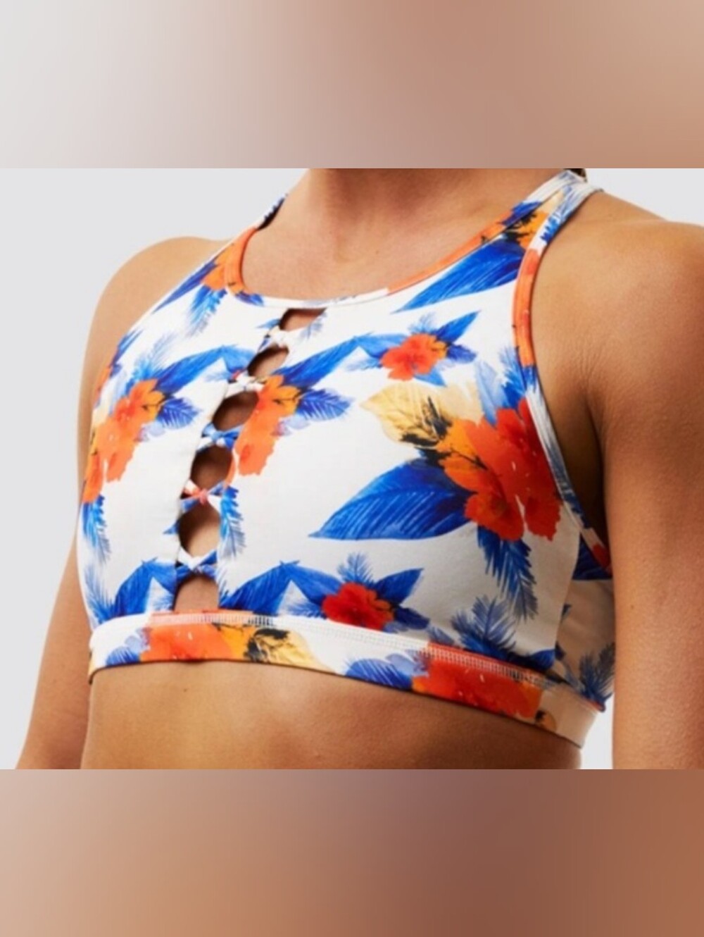 NWT Born Primitive Knotted Up sports bra, XXL